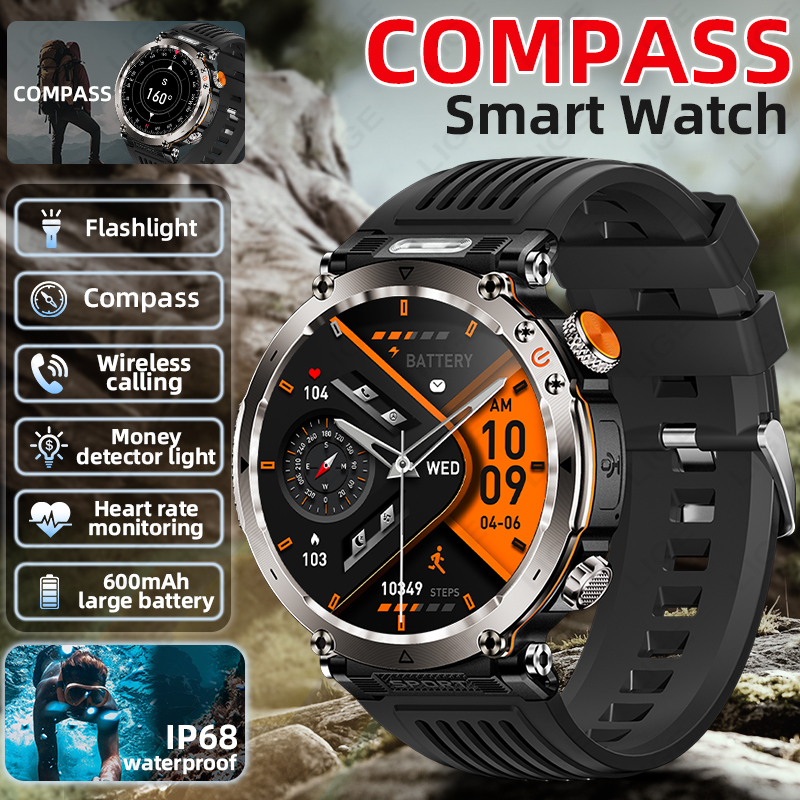 New Military Outdoor Smartwatc - Outdoor Sport Smart Watch reseña y precio