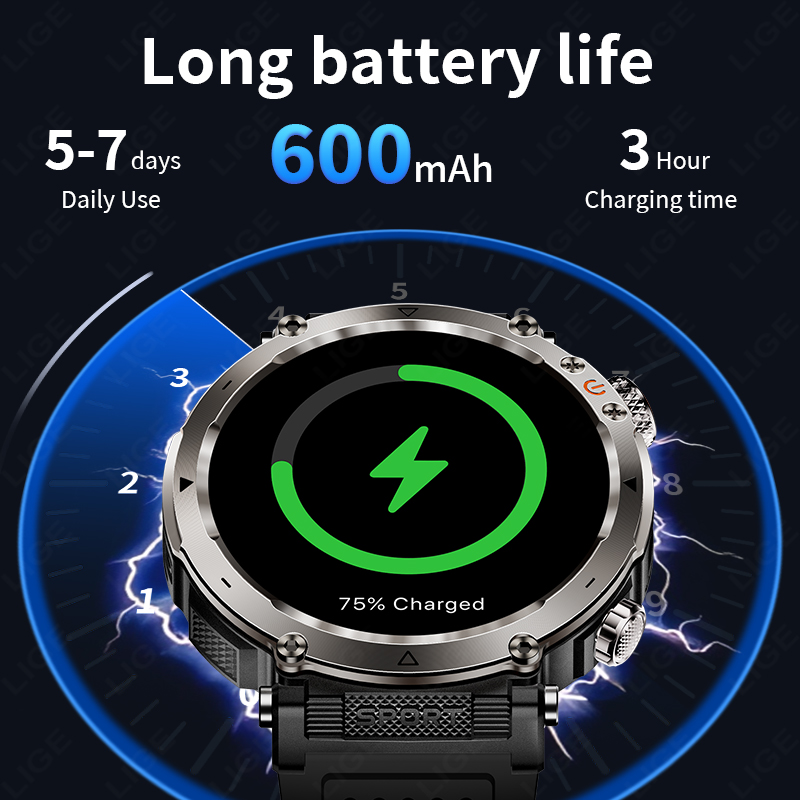 New Military Outdoor Smartwatc - Outdoor Sport Smart Watch reseña y precio