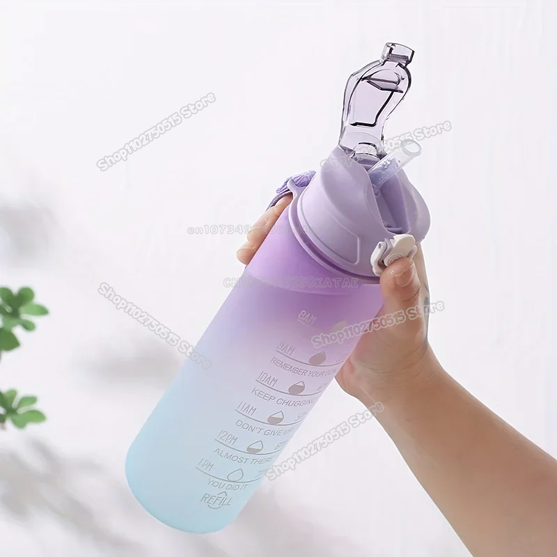 750ml Gradient Color Water Bot - Outdoor Sport For Kids reseña y precio