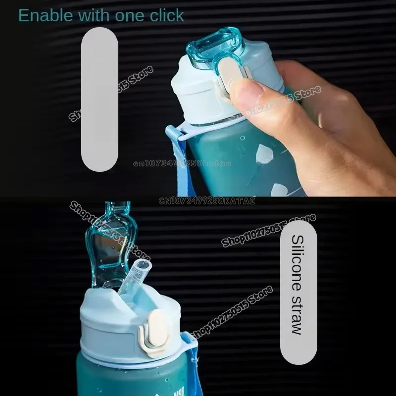 750ml Gradient Color Water Bot - Outdoor Sport For Kids reseña y precio