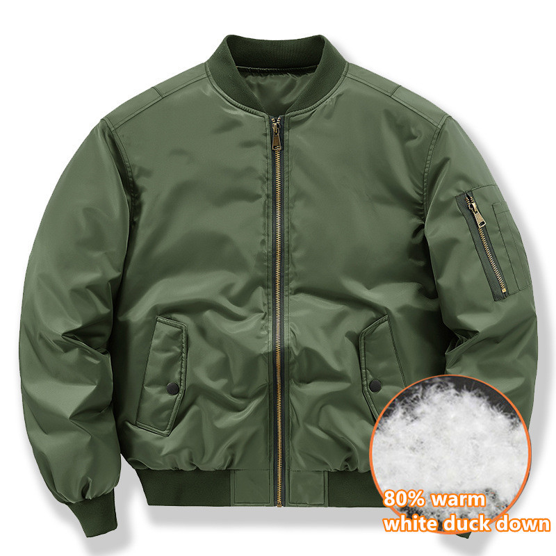 Winter Down Jacket Men's Short - Outdoor Sport Coat reseña y precio