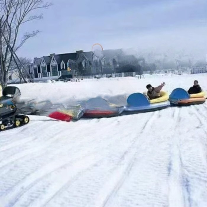 Towable Inflatable Snow Tube a - Outdoor Sports Activities reseña y precio