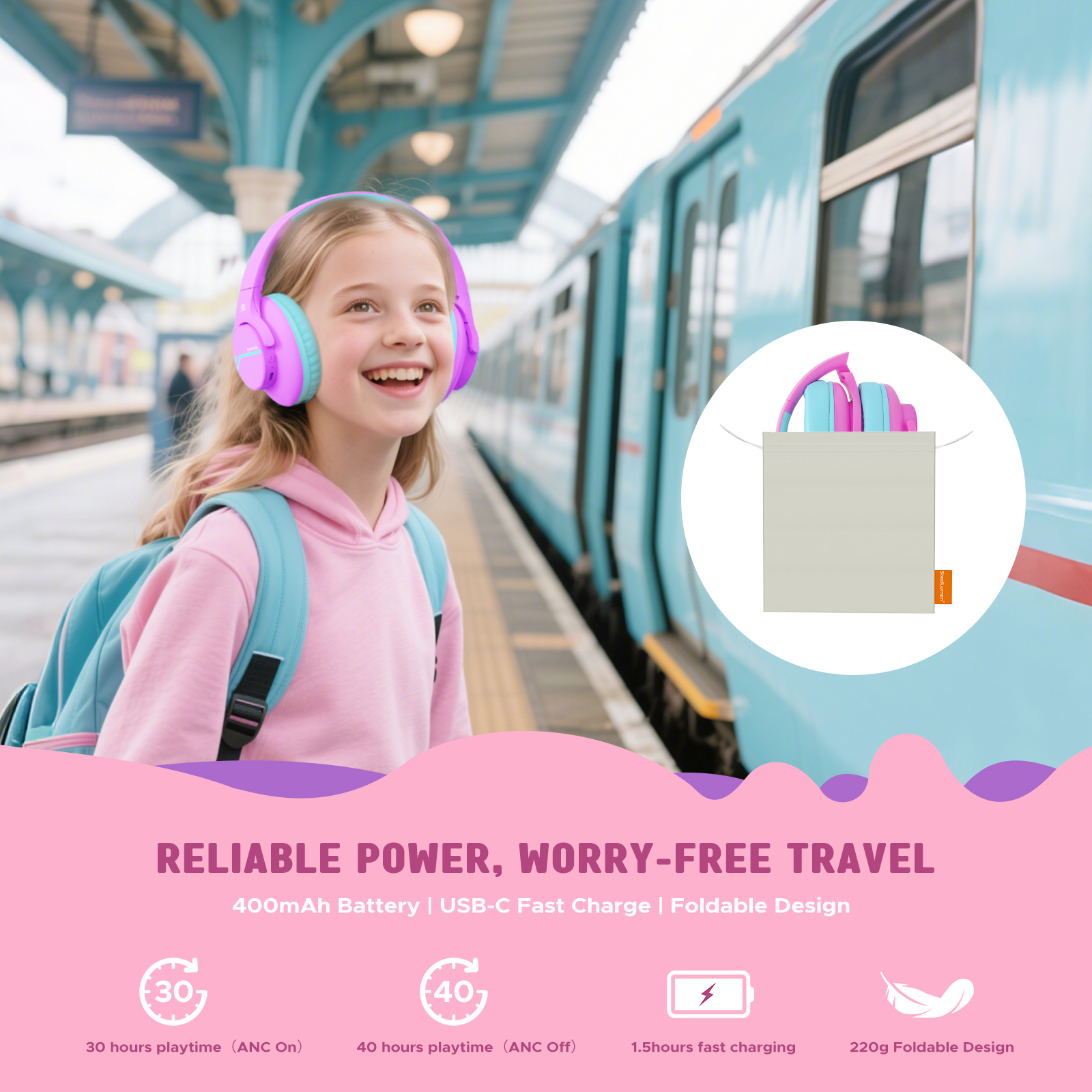 Nova1Lite Kids Active Noise Ca - Outdoor Sport Activities For Kids reseña y precio