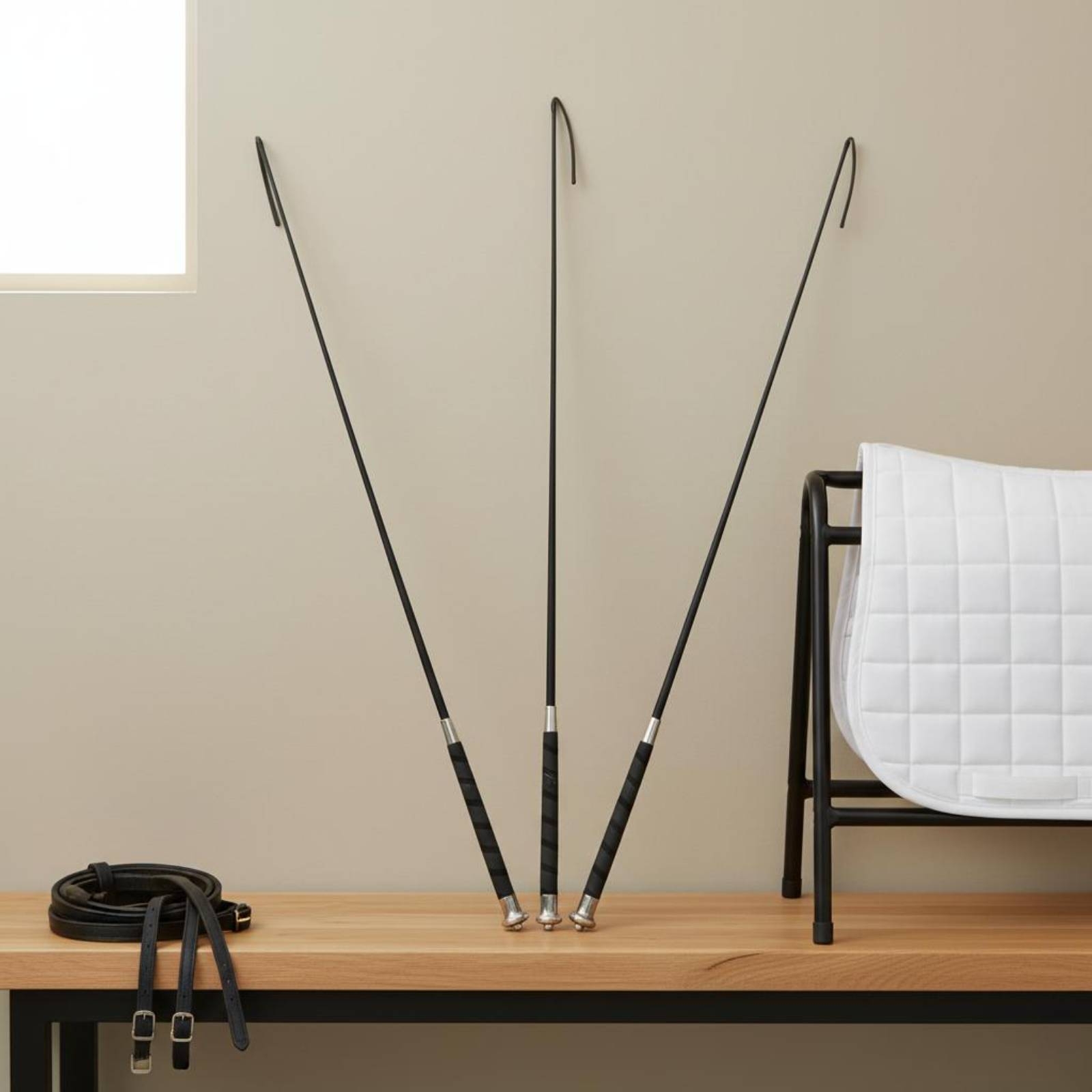 3 Pieces Dressage Training Whi - Riding Crop Dressage reseña y precio