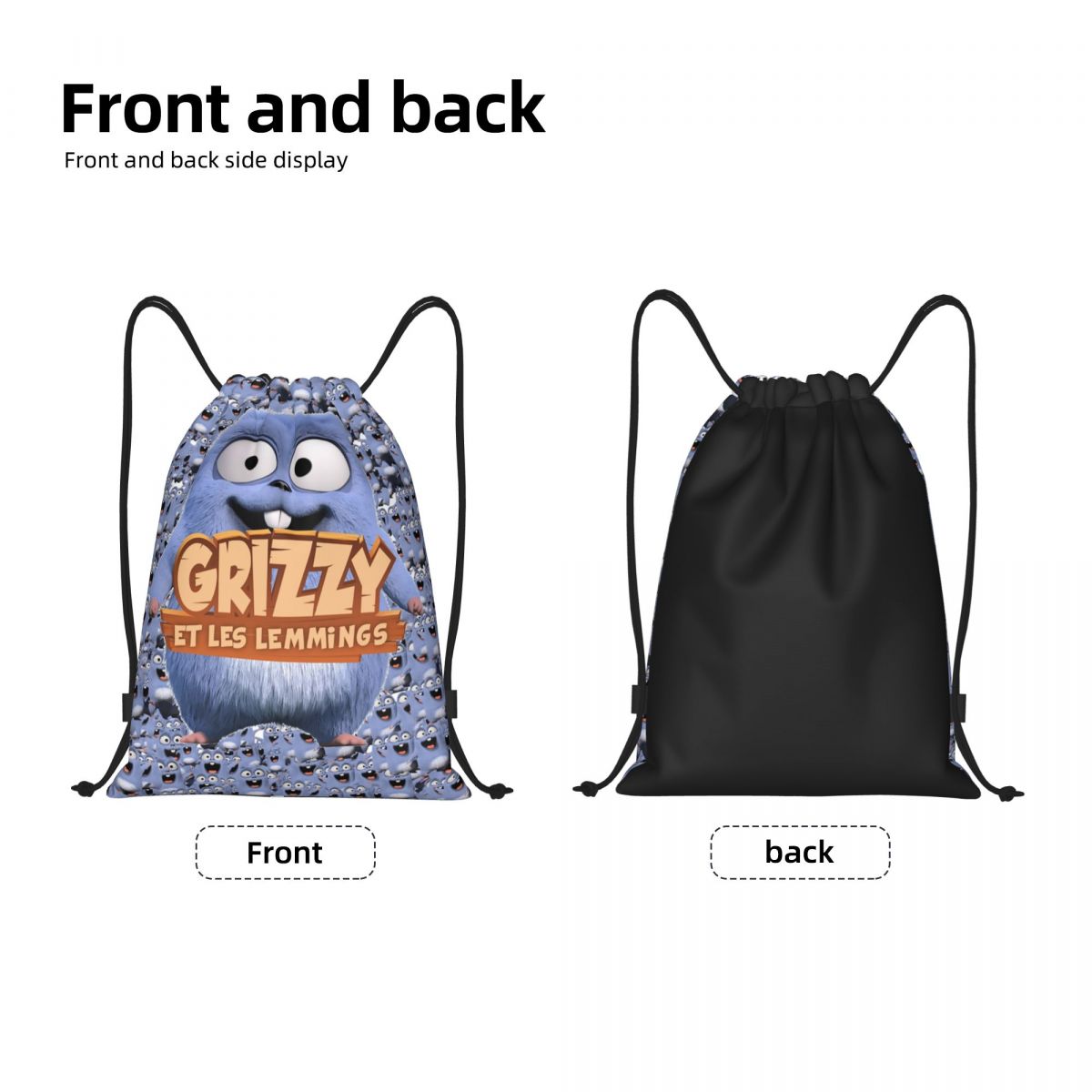 Grizzy And The Lemmings Kids F - Outdoor Sport Backpack reseña y precio