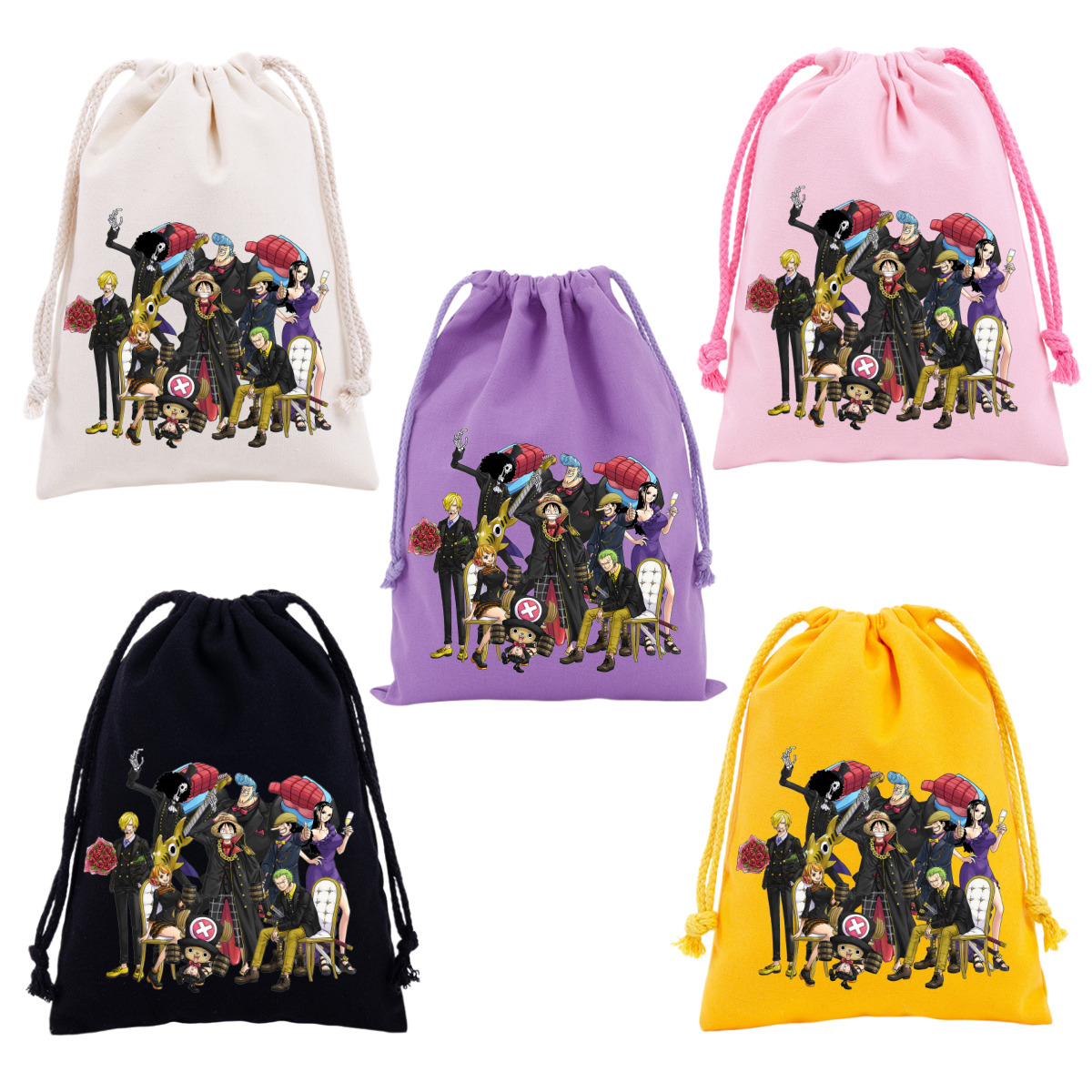 Anime One Piece Drawstring Bac - Outdoor Sport Backpack reseña y precio