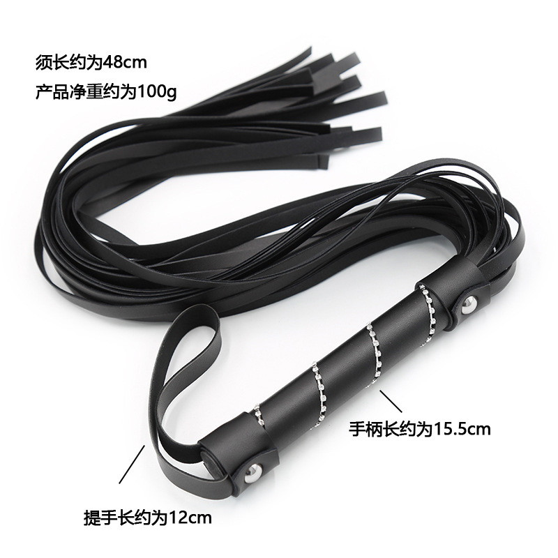 63.5cm Diamond Inlaid Handle L - Riding Crop Dressage reseña y precio
