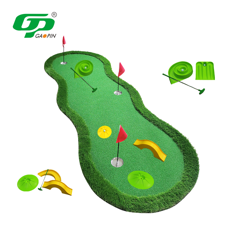 Mini Golf Course Set Indoor/Ou - Outdoor Sport For Kids reseña y precio