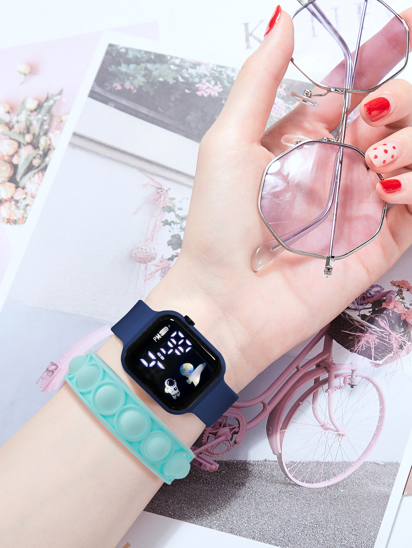 2PCS Children's Smart Watch Br - Outdoor Sport Smart Watch reseña y precio
